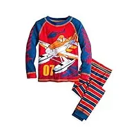 magasin planes fire & rescue boy 2 pc ¡§¡è manches longues fit pyjama set (5)