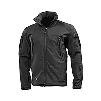 veste pentagon artaxes pour hommes - softshell - noir - noir - small