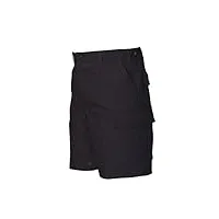 tru-spec shorts, tru navy 100% cttn r/s w/zip fly, homme, bleu marine, s