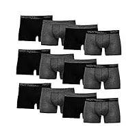 merish boxer pour homme 5/10 packs shorts rétro boxer en classique couleurs en coton avec élasthanne modell 213b xl