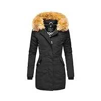 marikoo karmaa veste d'hiver pour dame xs-5xl noir l