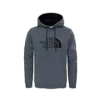 the north face men's drew peak hoodie homme tnf me g h/t b fr: xl (taille fabricant: xl)
