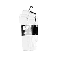 urban classics sportsokken 3-pack chaussettes, blanc (blanc 220), 35-38 homme