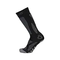 jack wolfskin ski merino chaussettes high cut chaussettes unisex chaussettes black fr: m (taille fabricant: 38-40)