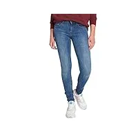 g-star raw lynn d-mid waist super skinny jeans femme, bleu (medium aged d06333-9136-071), 26w / 32l