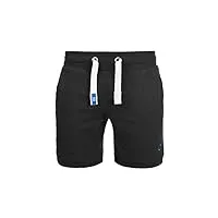 !solid bennshorts - shorts - homme, taille:s, couleur:dark grey melange (8999)