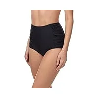 merry style bas de bikini short boxer culotte de bain vêtements d'été femme ms10-119 (noir (9240), fr 42 = de 40)