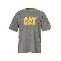 caterpillar - t-shirt - homme (4xl) (gris foncé)
