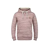 solid kevin - sweat à capuche - homme, taille:l, couleur:wine red (0985)