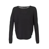only onlcaviar l/s pullover knt noos pull, noir (black black), 40 (taille fabricant: large) femme