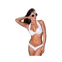 my sexy bikini - maillot de bain string bikini sexy - bali blanc (bas: 36/38 | haut: 1)