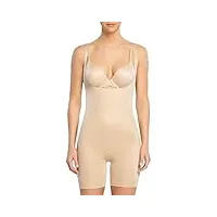 spanx power conceal-her body, beige (natural glam 000), l femme