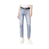 ag adriano goldschmied women's phoebe vintage high rise jean, 18 years-vaulted, 24
