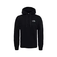 the north face men's seasonal drew peak pullover hoodie homme tnf black/tnf black fr: m (taille fabricant: m)