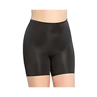 spanx women's plus size power conceal-her¿ mid-thigh short very black 3x