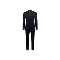 selected homme slhslim-mylologan suit b costume, blazer bleu marine, 58 (lot de 2)