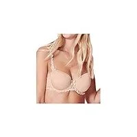 simone perele andora soutien-gorge moulé 3d shirt, transparent, peau rose, 90d femme