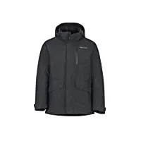 marmot yorktown featherless jacket manteau isolé, veste d'extérieur chaude, anorak déperlant, coupe-vent homme black fr: 2xl (taille fabricant: xxl)