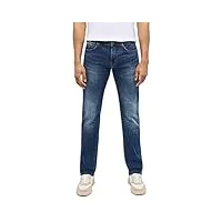 mustang oregon tapered k jean fuseau, bleu (medium), w28/l32 (taille fabricant: 28/32) homme