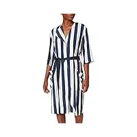 libertine libertine torino robe, bleu (navy stripe 4), 38 (taille fabricant: medium) femme