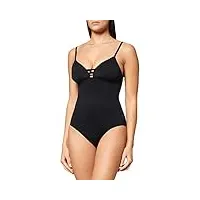 seafolly quilted maillot bain, noir (black black), 100c (taille fabricant: 16) femme
