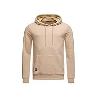 redbridge sweat à capuche sweatshirt avec poche frontale pull de base large gamme de couleurs beige l