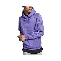 urban classics homme blank hoody sweatshirt capuche, violet (ultraviolet), 4xl grande taille eu