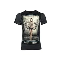religion clothing t-shirt homme to hell dark métal - noir, xs