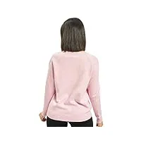 only nos onllesly kings l/s pullover knt noos pull, rose (light pink light pink), 42 (taille fabricant: large) femme