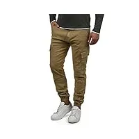 indicode bromfield - pantalon cargo - homme, taille:m, couleur:amber