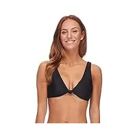 body glove women's smoothies gwen solid back to front bikini top swimsuit