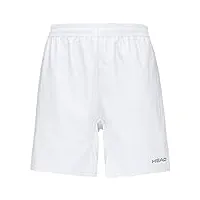 head club shorts m shorts homme blanc fr m(taille fabricant m)