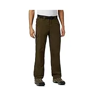 columbia silver ridge pantalon cargo pour homme, évacuation de l'humidité, protection solaire, homme, men's silver ridgetm cargo pant, vert olive, 38 x 36