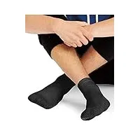 hanes homme noir x-temp confort cool vent crew chaussettes (taille de chaussure 6–12), 18-pack
