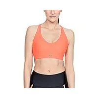 under armour vanish mid bra soutien-gorge de sport femme orange fr : l (taille fabricant : lg)
