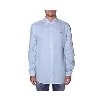 napapijri gervas 2 chemise casual, bleu (dusk light blue i67), 46 (taille fabricant: x-large) homme