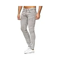 tazzio - jeans - taille ajustée - homme - gris - 29 w/34 l
