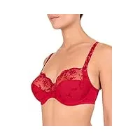 conturelle 80505-546 provence soutien-gorge emboitant avec armatures brodé floral rouge tango 95b