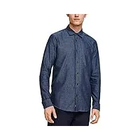 scotch & soda regular fit-chic structured shirt chemise casual, multicolore (combo ct 0219), medium homme