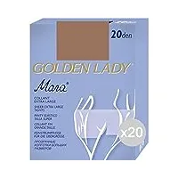 golden lady mara xl lot de 20 collants à dos pour femme vêtement et accessoires, multicolore, unique