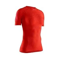 x-bionic effektor 4.0 run chemise femme, sunset orange/namid red, fr : m (taille fabricant : m)
