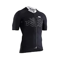 x-bionic the trick 4.0 bike zip chemise homme, opal black/arctic white, fr : xl (taille fabricant : xl)