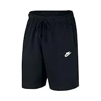 nike m nsw club short jsy shorts de sport homme black/(white) fr: 3xl (taille fabricant: 3xl)