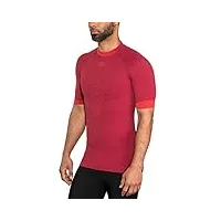 x-bionic the trick 4.0 run chemise femme, namid red/sunset orange, fr (taille fabricant : xl)