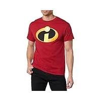 disney the incredibles t-shirt avec logo - rouge - xx-large