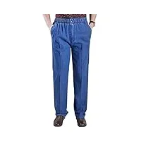 youlee - jeans - straight leg - homme - bleu - xl