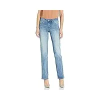 nydj women's marilyn straight leg jeans, biscayne, 12