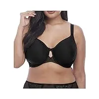 elomi charley soutien-gorge à armatures respirant t-shirt sans couture, opaque, noir, 110h femme