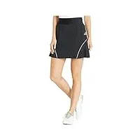 adidas jupe-short perforé pour femme, femme, jupe-short, tw6700s20, noir, xs