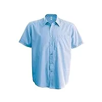 kariban ace > chemise manches courtes - bright sky, 4xl, homme